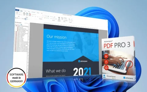 Ashampoo PDF Pro 3 全能办公引擎：智能编辑+格式转换+安全批注