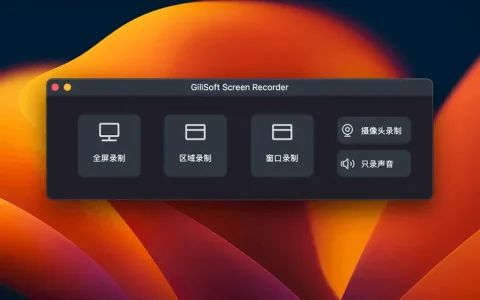Gilisoft Screen Recorder 屏幕视频录制工具软件