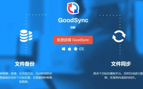 GoodSync智能数据管家：全自动同步备份解决方案