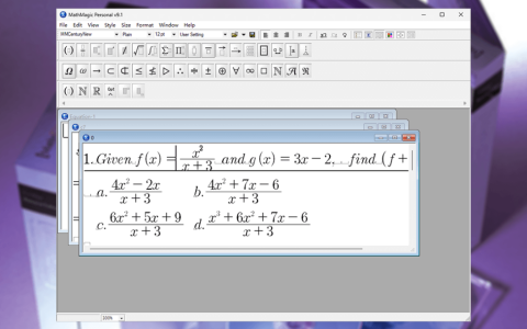 MathMagic Fonts Pack 字体包