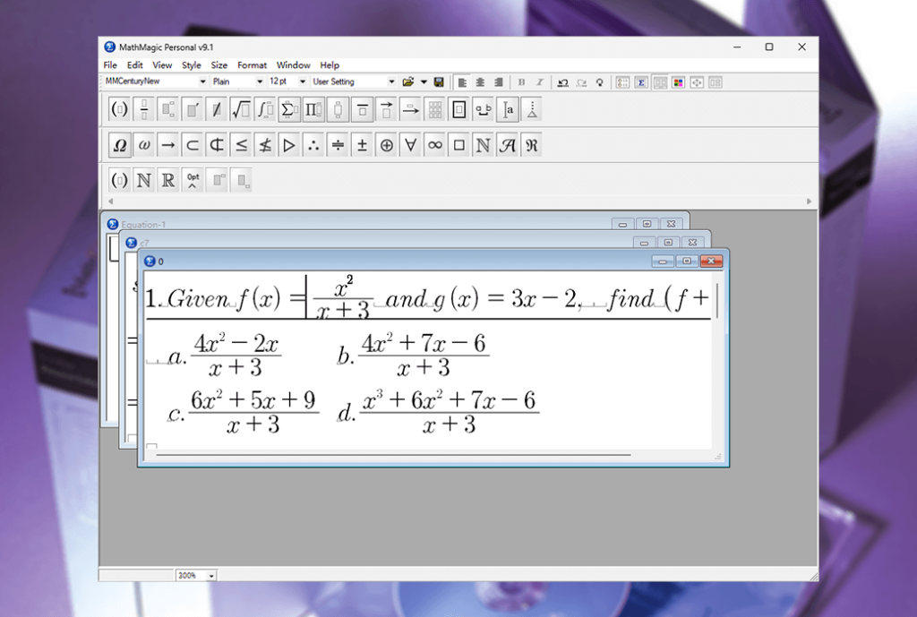 MathMagic Fonts Pack 字体包