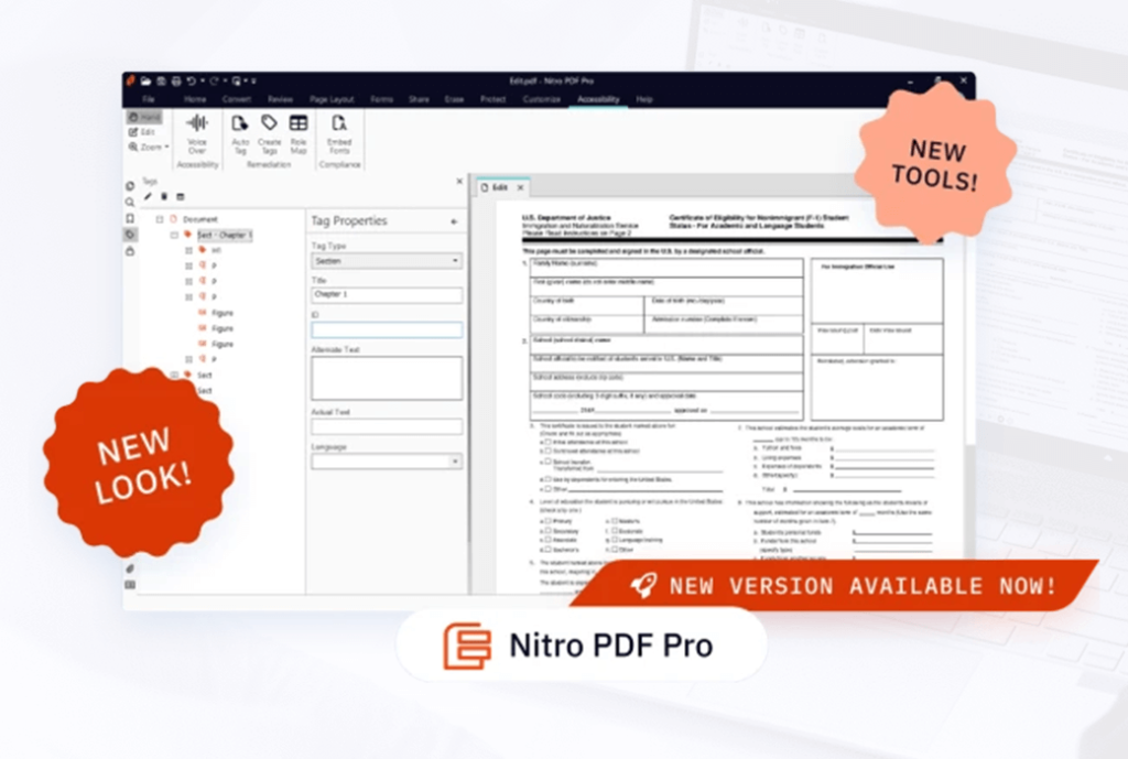 Nitro PDF Pro 14 for Windows PDF 文档编辑转换工具软件