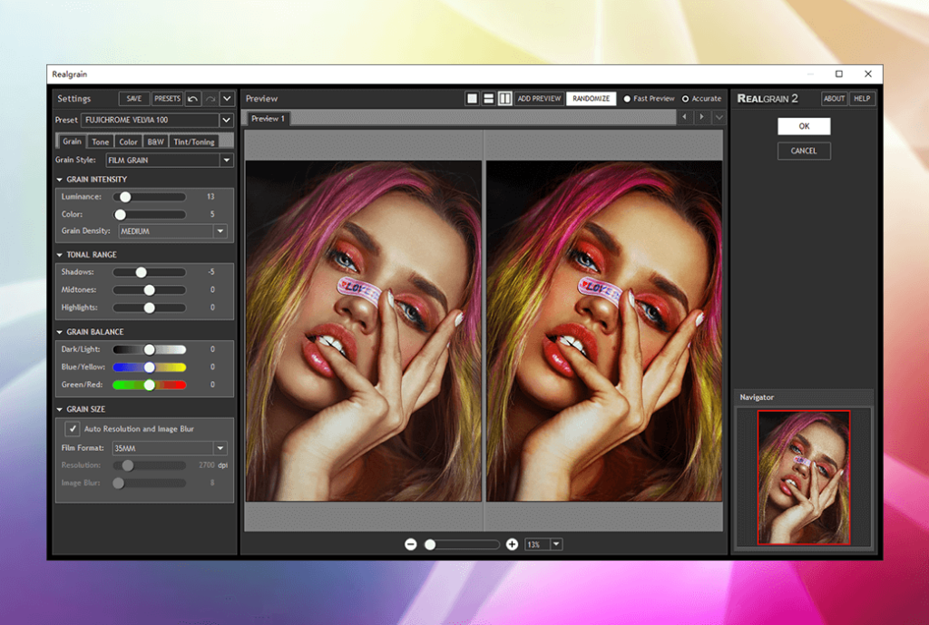 Realgrain 2 PS 专业调色插件工具软件