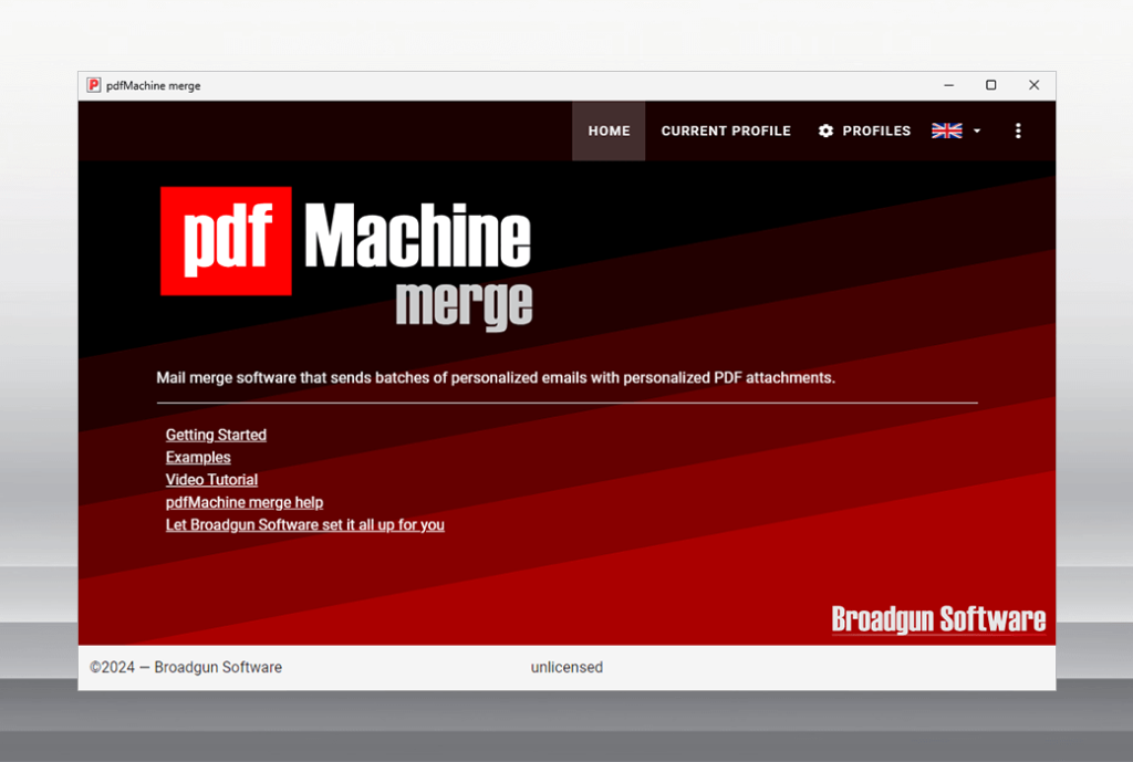 pdfMachine merge 邮件合并生成自定义内容PDF附件工具软件