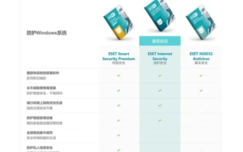 ESET NOD32 互联网安全软件和防毒软件