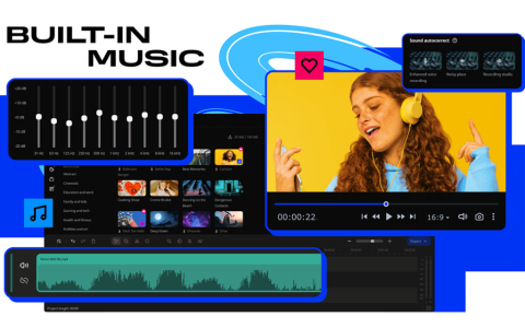 Movavi Video Editor 2025 视频剪辑制作工具软件