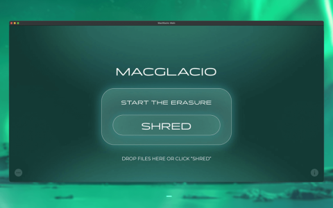 MacGlacio Mac 隐私敏感文件数据粉碎工具软件