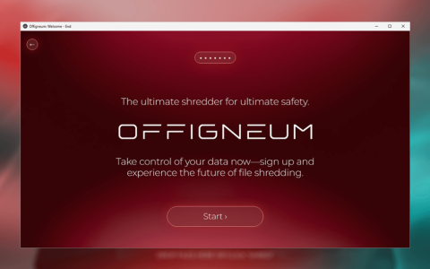 Offigneum 隐私敏感文件数据粉碎工具软件