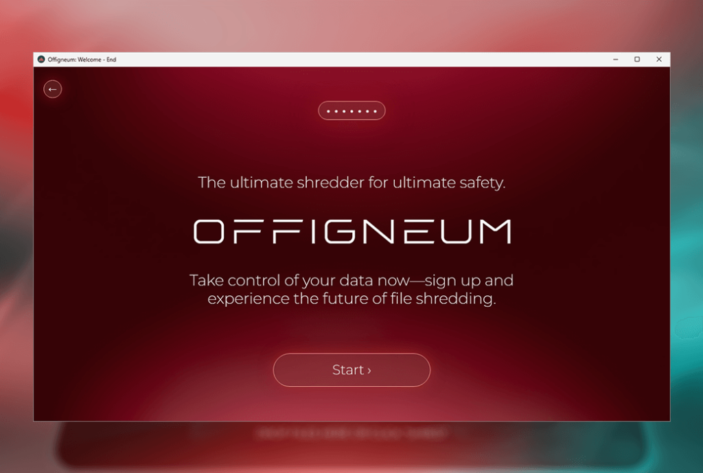 Offigneum 隐私敏感文件数据粉碎工具软件