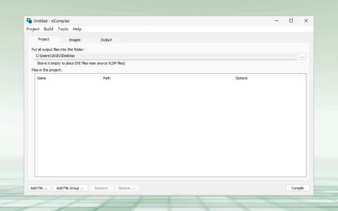 xlCompiler Excel 表格文件转 EXE 程序工具软件